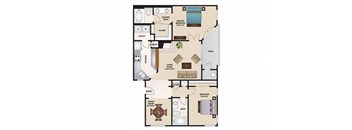 St. Martin floor plan at Monaco Park, Nevada