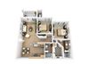 B2 Floor plan B2 Floor plan at Springmarc, San Marcos, TX, 78666