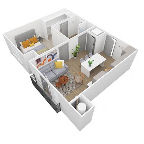 3839 S West Temple Studio-2 Beds Apartment for Rent - Photo Gallery 35