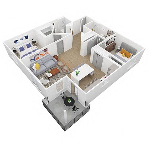 3839 S West Temple Studio-2 Beds Apartment for Rent - Photo Gallery 37