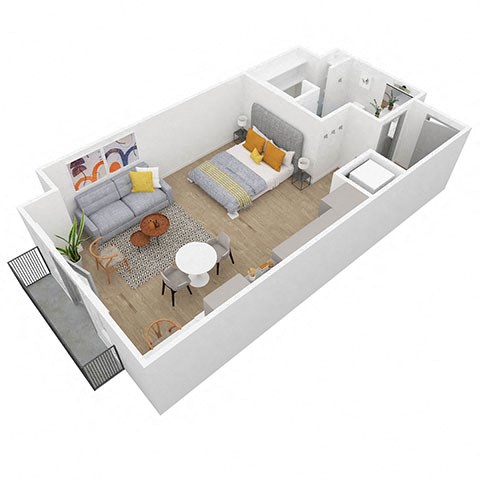 3839 S West Temple Studio-2 Beds Apartment for Rent - Photo Gallery 32