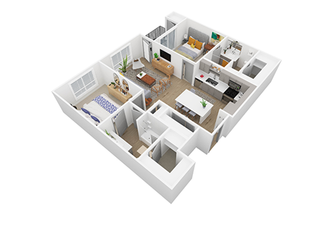 204 West 2100 South Studio-2 Beds Apartment for Rent - Photo Gallery 28