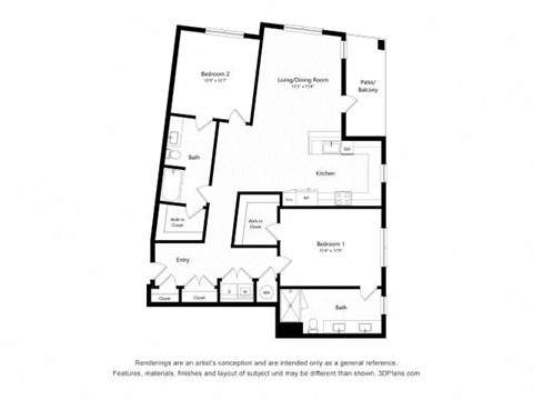 the floor plan of the residence