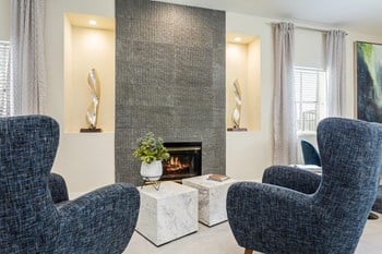 Fireplace Lounge Fireplace Lounge at Marquessa Villas, Corona, 92879 - Photo Gallery 2
