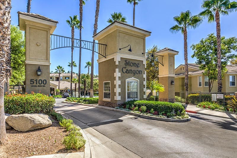 Property Entrance  at Stone Canyon Apartments, Riverside, 92507