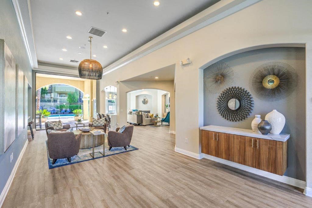 Clubhouse with game room  at Stone Canyon Apartments, Riverside, 92507