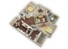 Travertine floor plan