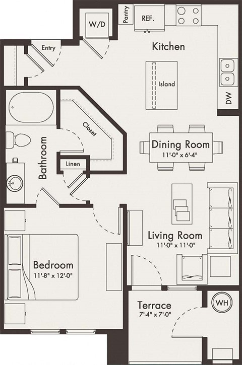 Acacia floor plan.