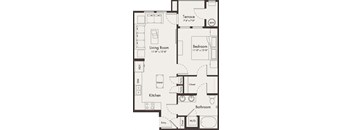 Begonia floor plan.