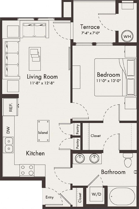 Begonia floor plan.