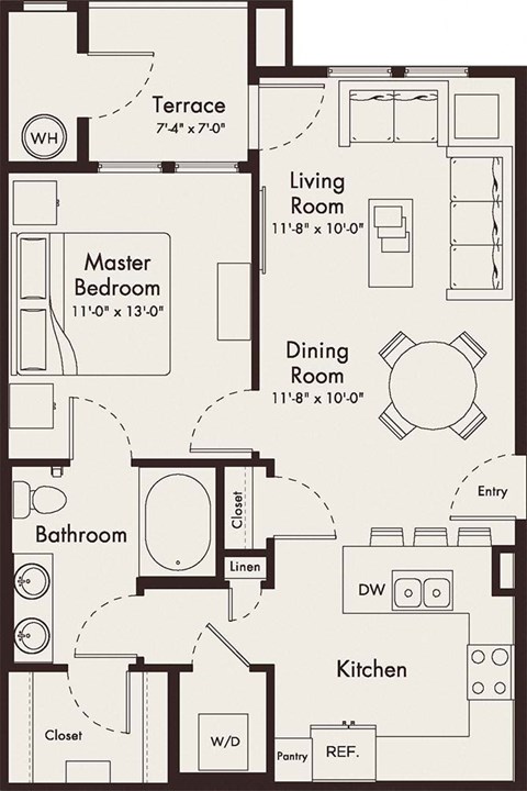 Camelia floor plan.