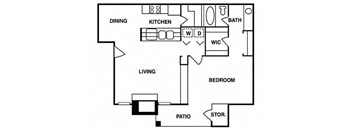 One Bedroom One Bathroom