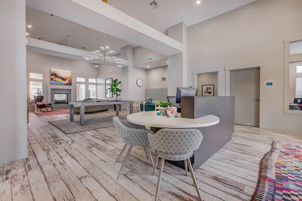 Clubhouse sitting area