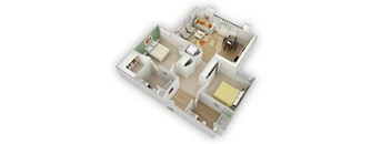 Chic C1 floor plan.