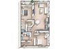 Chic C8 floor plan.
