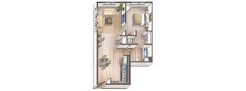Savvy A1 floor plan.