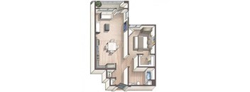Savvy A2 floor plan.