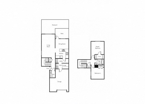 Model C floor plan.