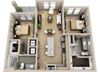B1 floor plan.