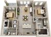 B3G floor plan.