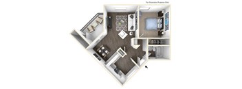 One Bedroom One Bathroom
