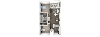 Two Bedroom Two Bathroom