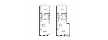 One bedroom One bathroom