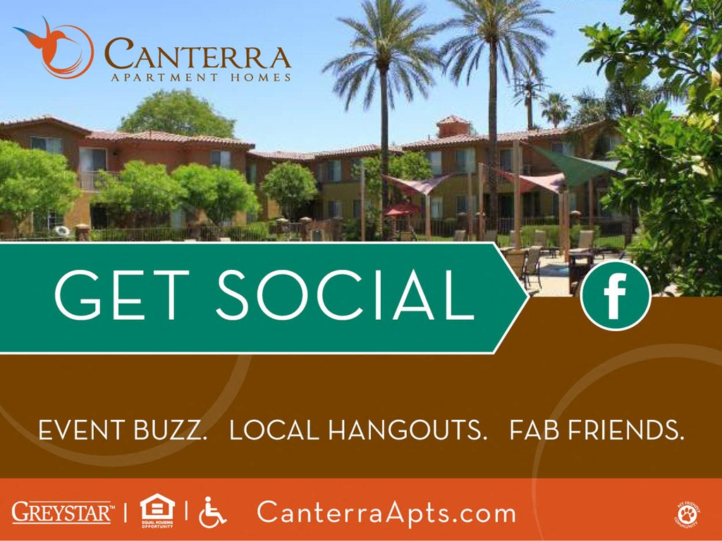 leasing information with picture of courtyard