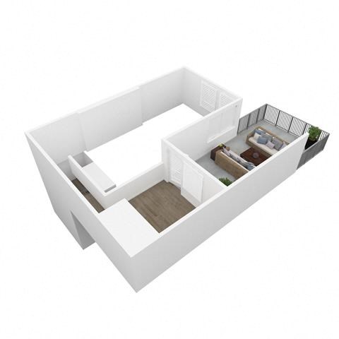 Two bedroom two bathroom