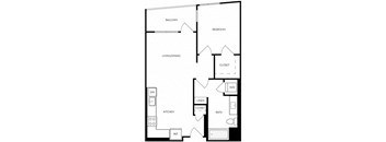 One bedroom one bathroom