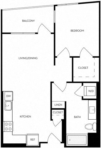 One bedroom one bathroom