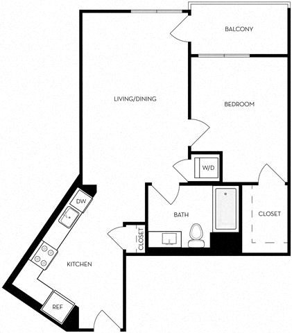 one bedroom one bathroom