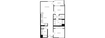 Two bedroom two bathroom