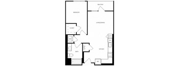 one bedroom one bathroom