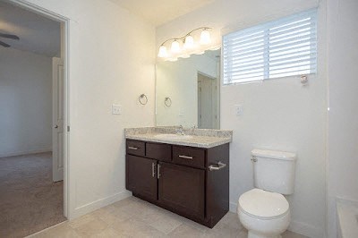 Model bathroom