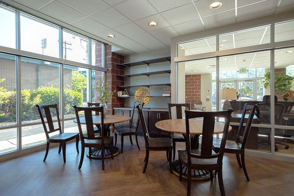 Clubhouse seating area