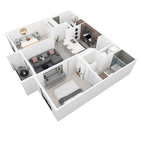 411 South 3rd Street Studio-2 Beds Apartment for Rent - Photo Gallery 60