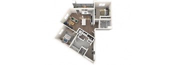 Premier Two Bedroom, Two Bathroom C