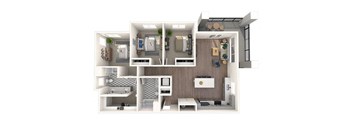 Premier Three Bedroom, Two Bathroom