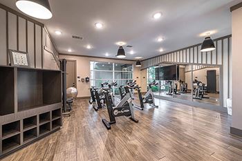 24-Hour Fitness Center with Spin and Yoga Room