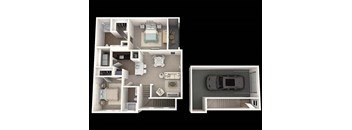 B-1 Upper Floor plan