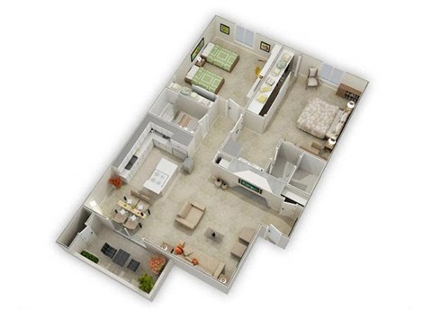 Cordoba floor plan.