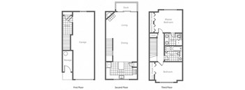 22CD Floor Plan at Lionsgate South, Hillsboro, OR, 97124