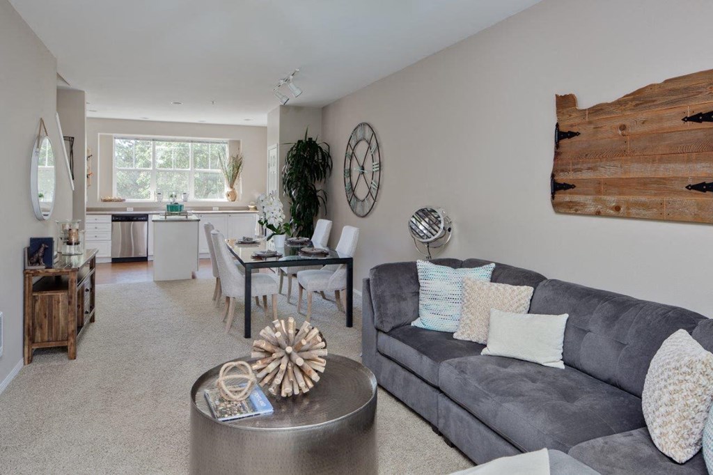 Modern Living Room at Lionsgate South, Hillsboro