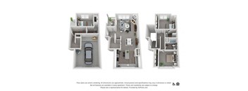 33CA Floor Plan at Lionsgate South, Oregon