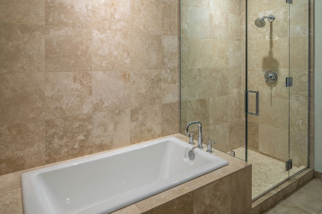 Soaking Tubs With Ceramic Tile at The Wyatt, Portland, OR, 97209