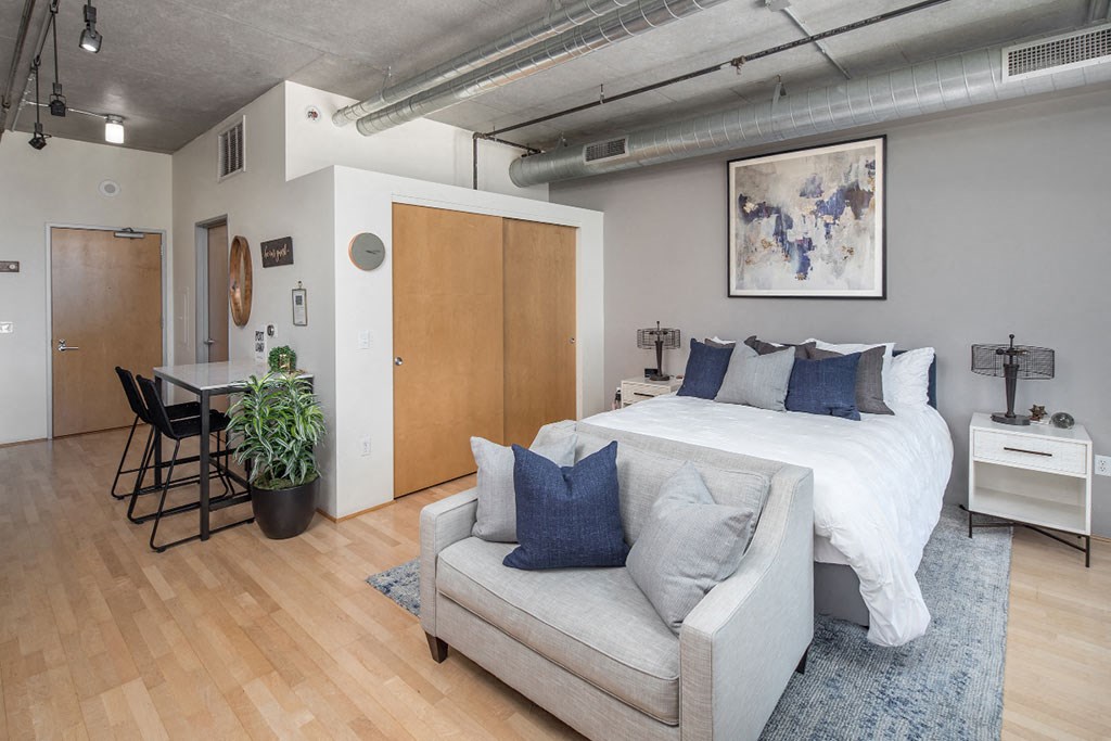 Large Bedroom at The Wyatt, Portland, Oregon