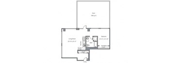 11CF Floor plan at The Wyatt, Portland, 97209