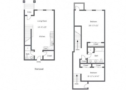 11CTH Floor plan at The Wyatt, Portland, OR