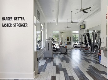 Fitness center with cardio equipment and weights - Photo Gallery 4